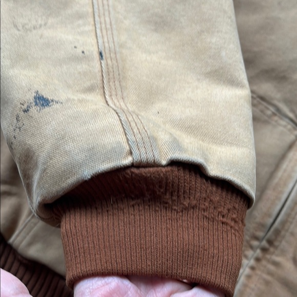 Carhartt Tan Hooded Jacket - Picture 4 of 11
